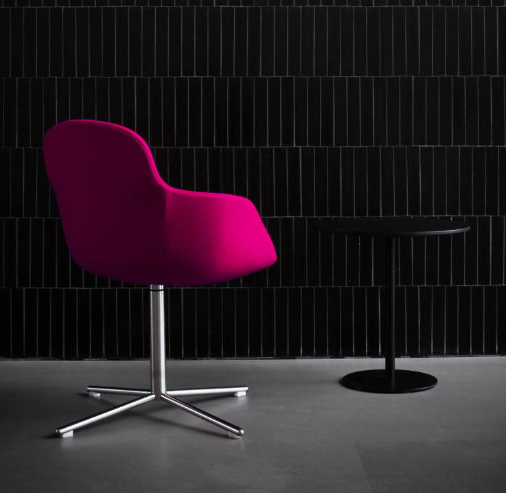 Scribble Swivel Armchair