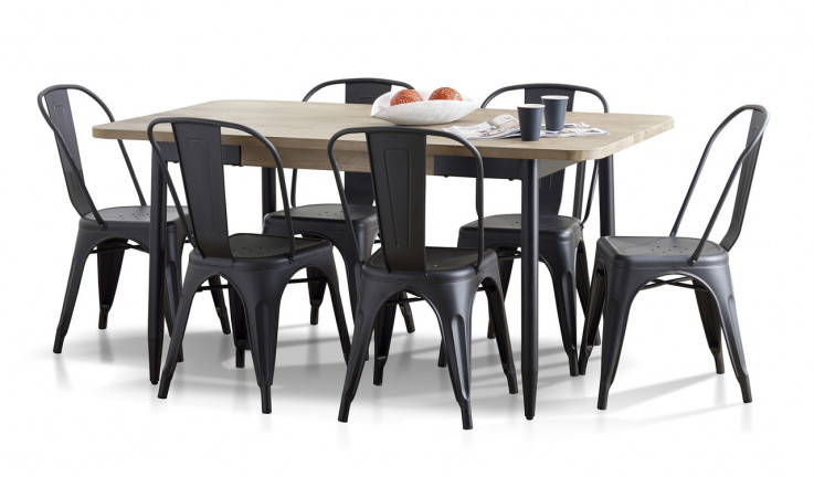 Alba dining suite with Panama chairs