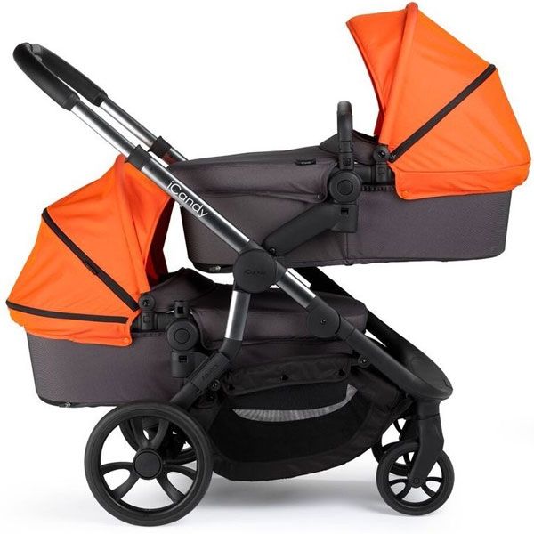 iCandy Orange Twin Stroller