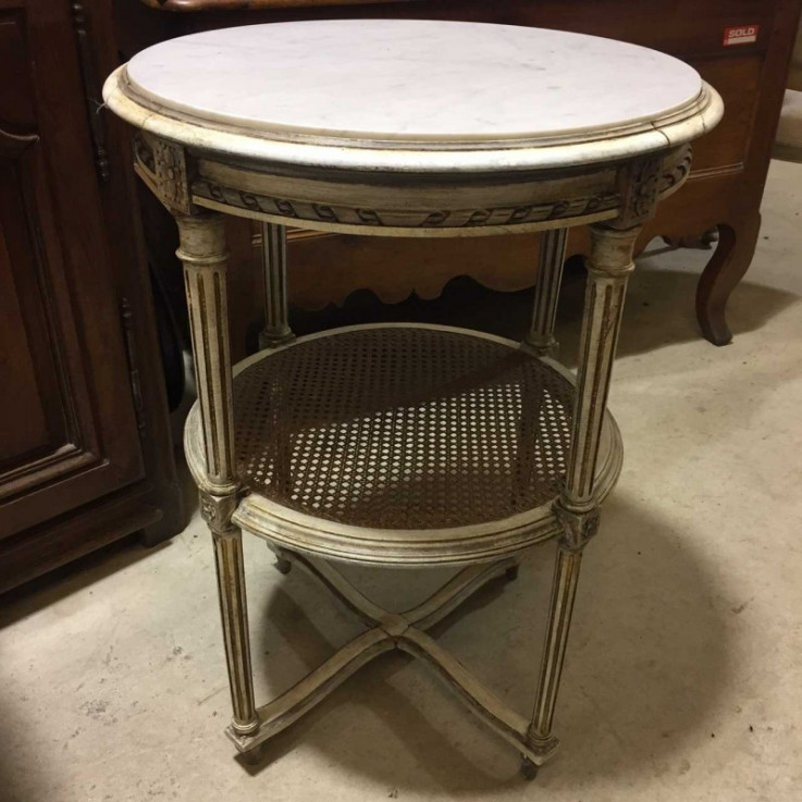 C1900 FRENCH GUERIDON TABLE
