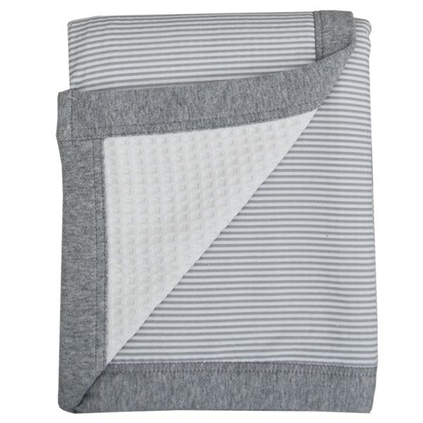 Living Textiles Jersey Cot Waffle Blanke