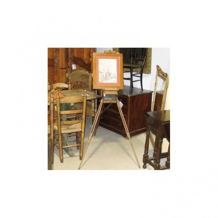 C1920 FRENCH EASEL