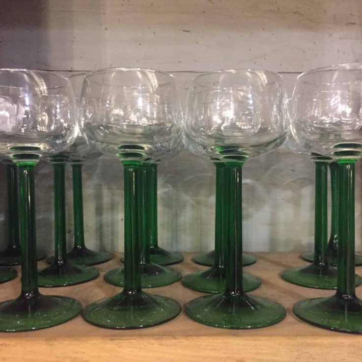 C1940 FRENCH RIESLING GLASSES