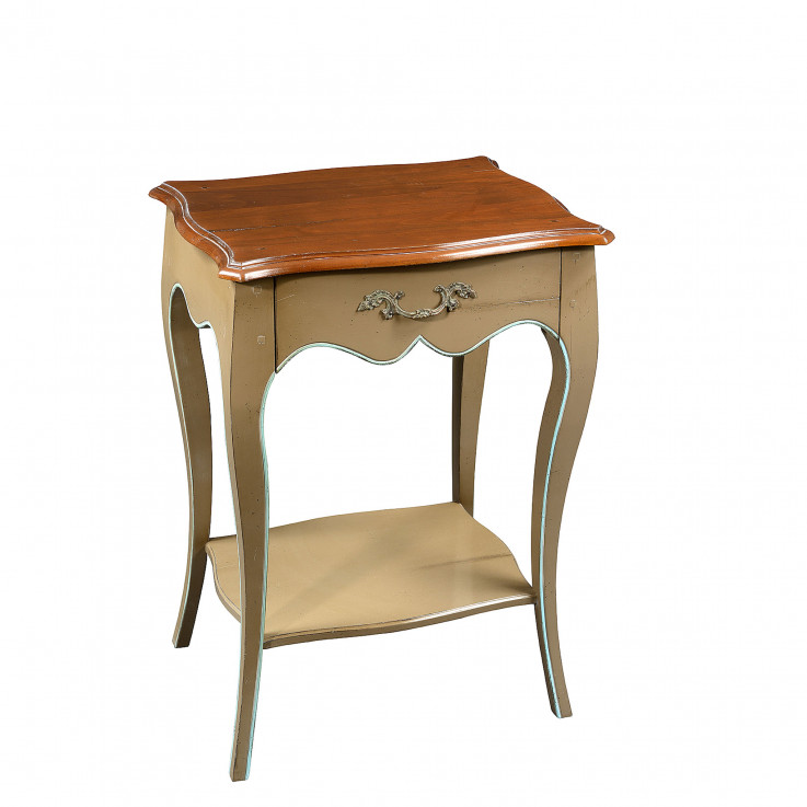 Pompadour 1-Drawer Bedside Table