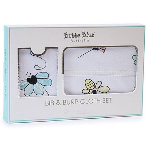 Bubba Blue Baby Burp Pad 2pk