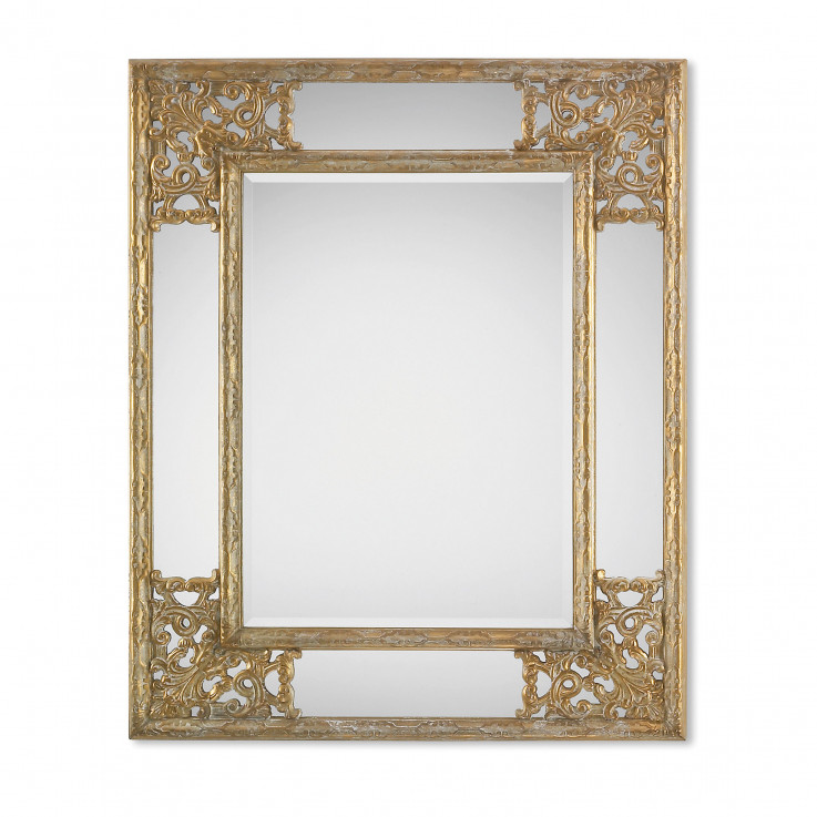 Angolo Gold Mirror