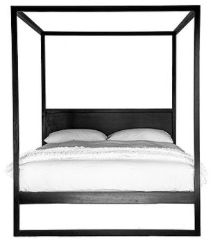 STRAND FOUR POSTER BED FRENCH OAK