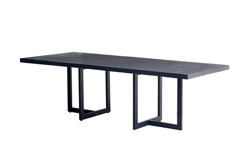 COPENHAGEN DESIGNER TABLE 250X100CM BLAC