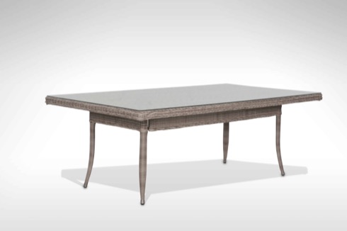 UV ALEXANDER DINING TABLE WITH GLASS