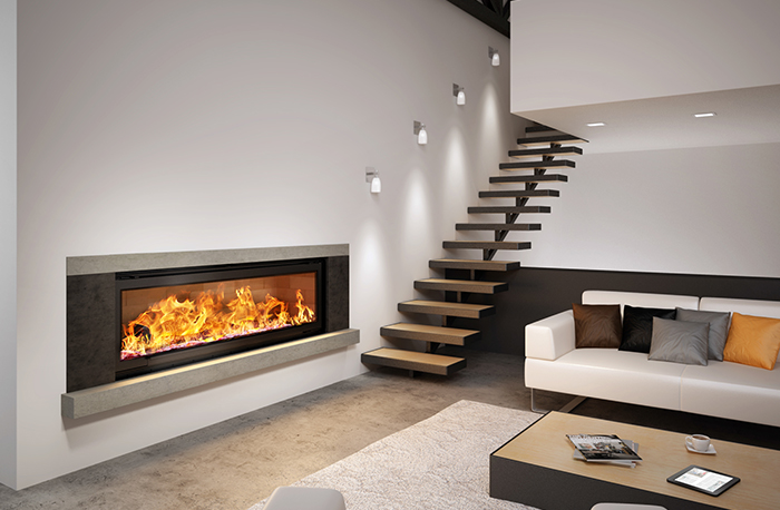 Axis H1600XXL Inbuilt Wood Fireplace