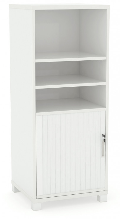 Tower Bookcase with 1 x Tambour insert