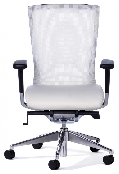 Balance White Mesh Back Executive Chair