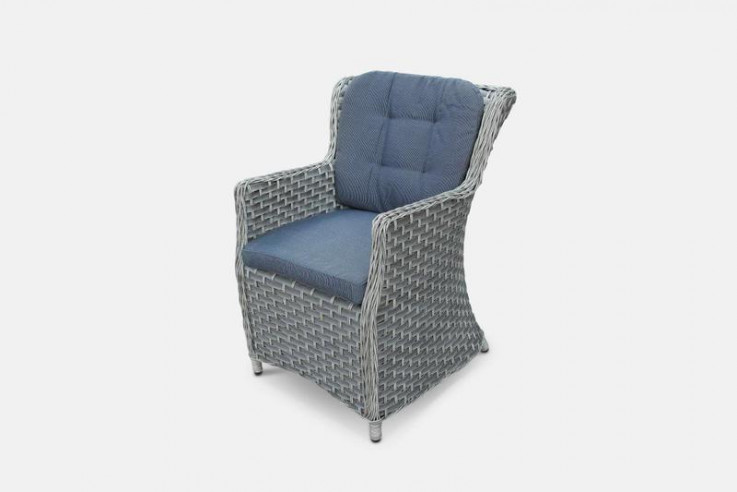BERGAMO DINING CHAIR IN COCO SHELL WEAVE