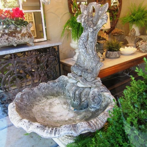 Baroque Style Fish Fountain