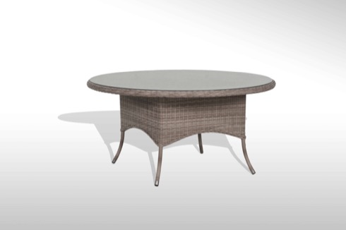 UV NICHOLE DINING TABLE WITH GLASS