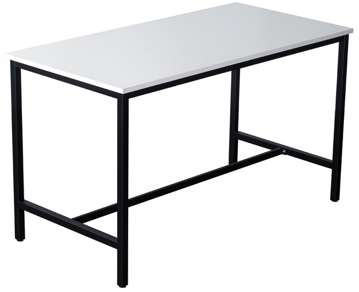 Rapid White Bar Height Table