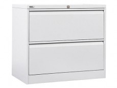 GO STEEL LATERAL FILING CABINET 2 DRAWER