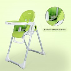 Star Kidz Hotham High Chair - Green