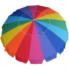 Rainbow Beach Umbrella 230cm