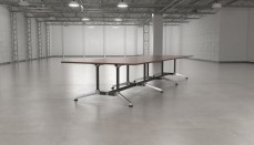 MODULUS BOARDROOM TABLES WITH TWIN POST