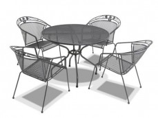 Royal Verso 105 Round Table With Eleganc