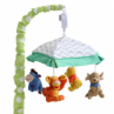 Disney Baby Pooh A is for Apple Cot Mobi