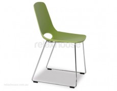 Green Wasowsky Dining Chair,Sled legs