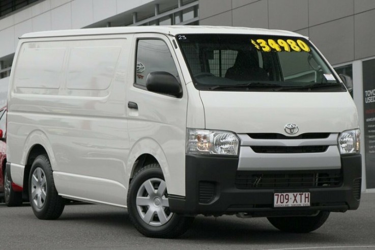 2015 Toyota Hiace Lwb Van (White)