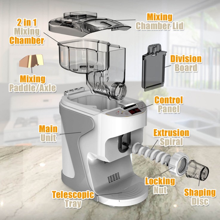 Noodlematic Pasta & Noodle Maker (Red)