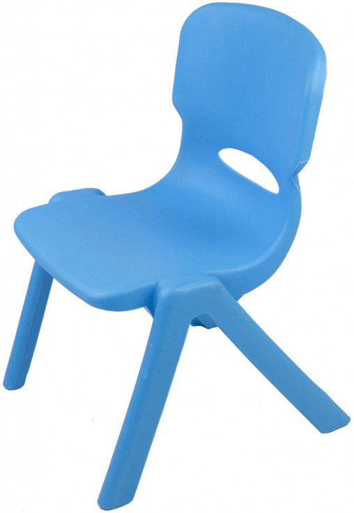Resin Childrens Chair - Blue TikkTokk Ki
