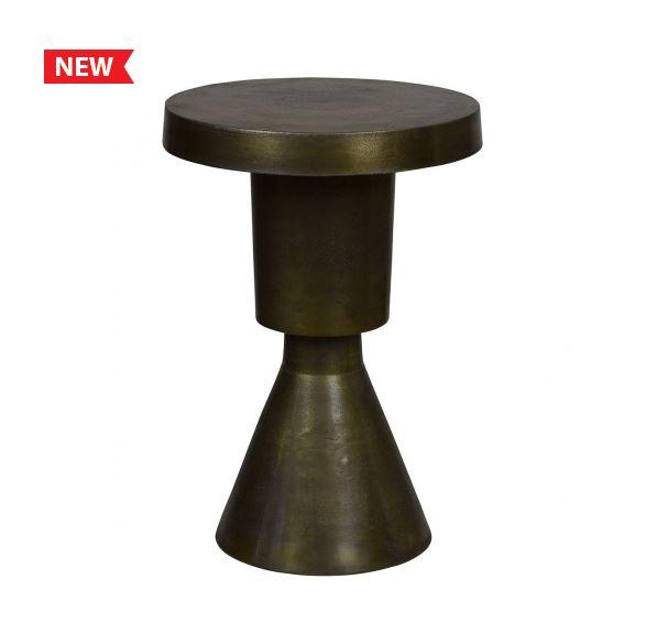 PIERRE BRASS STYLE SIDE TABLES MEDIUM OR