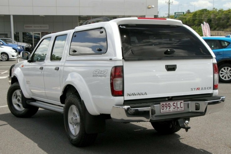 2012 Nissan Navara St-r Utility (White)