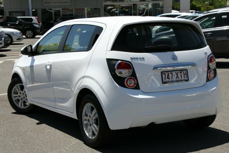 2016 Holden Barina Cd Hatchback (White)