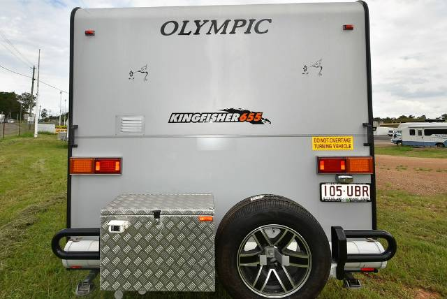 2015 OLYMPIC KINGFISHER CARAVAN 2 AXLE E