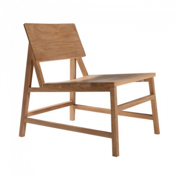 Oak N2 lounge chair
