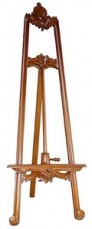 PICTURE STAND - Large Mahogany