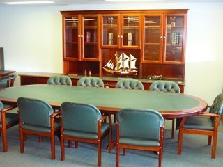 10 Seater Oval Boardroom Table