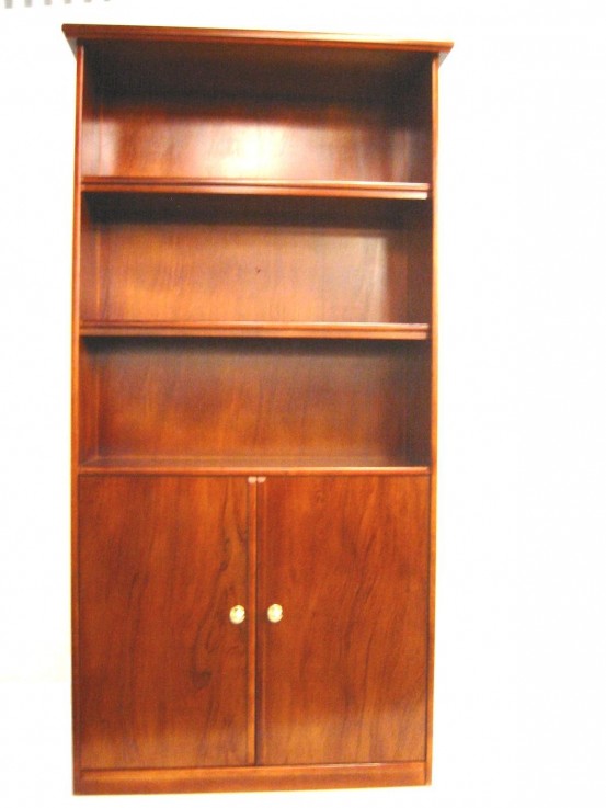 Ascot Bookcase with Doors