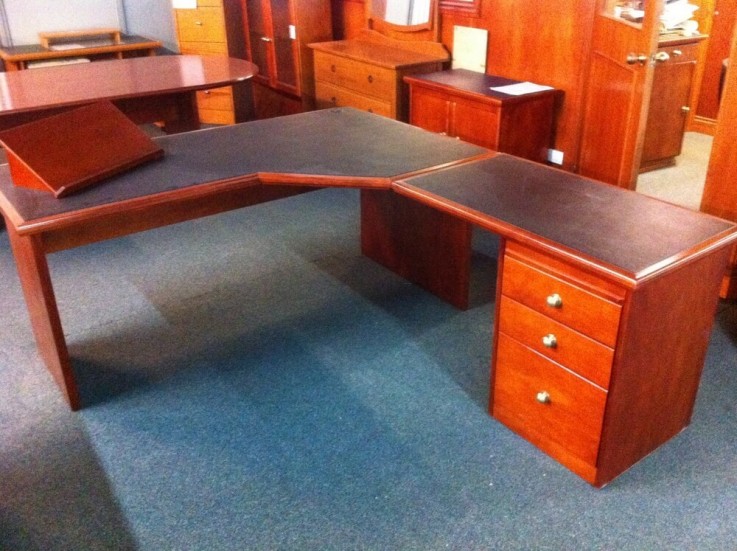 Ascot Open Corner Desk