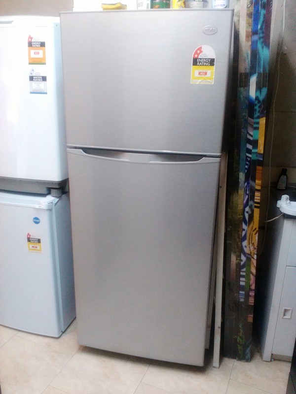 HEQS 400L FRIDGE FREEZER - (STAINLESS ST