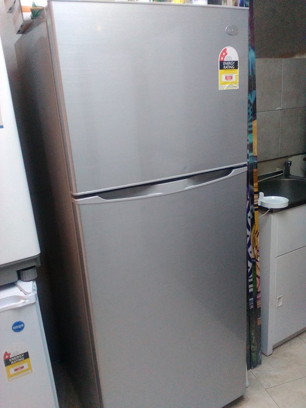 HEQS 400L FRIDGE FREEZER - (STAINLESS ST