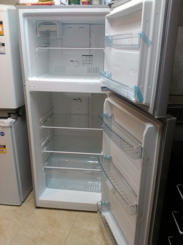 HEQS 400L FRIDGE FREEZER - (STAINLESS ST