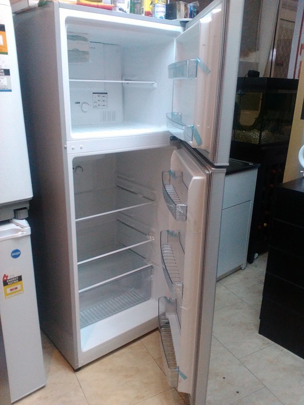 HEQS 400L FRIDGE FREEZER - (STAINLESS ST
