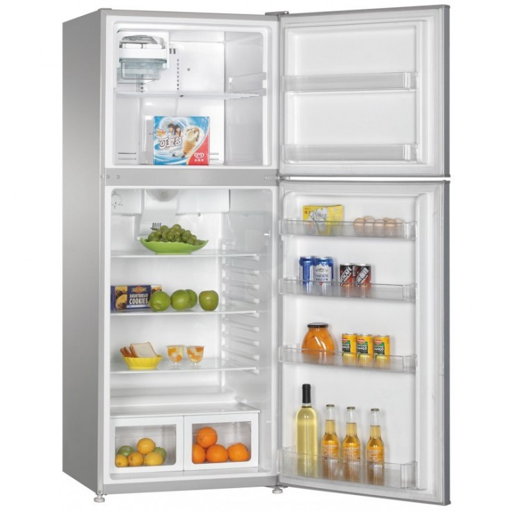 HEQS 400L FRIDGE FREEZER - (STAINLESS ST