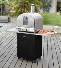 Gasmate Stainless Steel Deluxe Pizza Ove