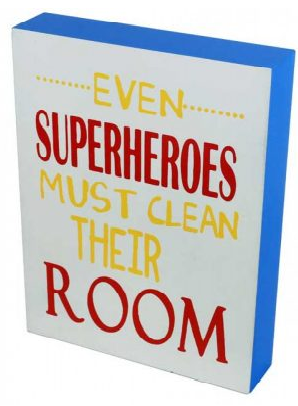 Superhero’s Room Sign
