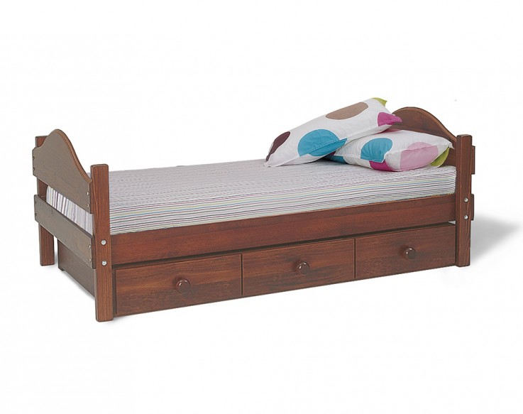 Noddy Bed with underbed drawers 