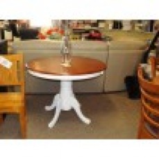ROUND TIMBER TABLE
