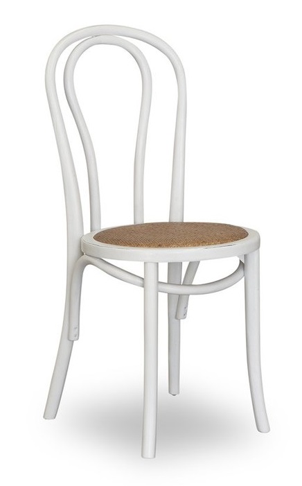THONET DINING CHAIR – ANTIQUE WHITE