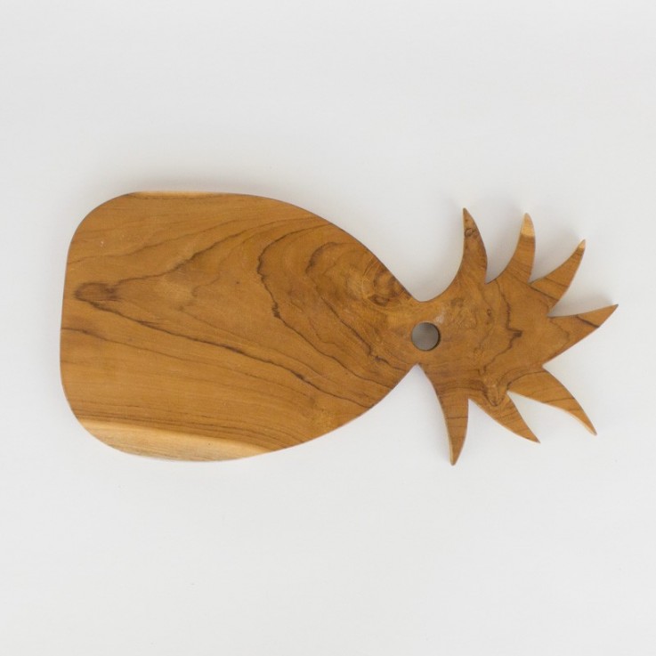 Pineapple wooden cutting board